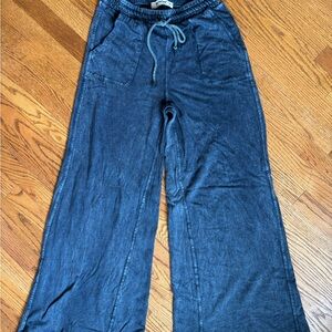 Three Bird Nest Blue Wide Leg Pants